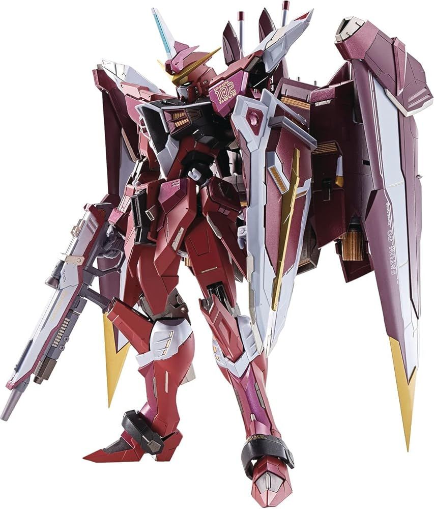 METAL BUILD 機動戦士ガンダムSEED ジャスティスガンダム 約180mm ABS-PVC-ダイキャスト製 塗装済み可動フィギュア