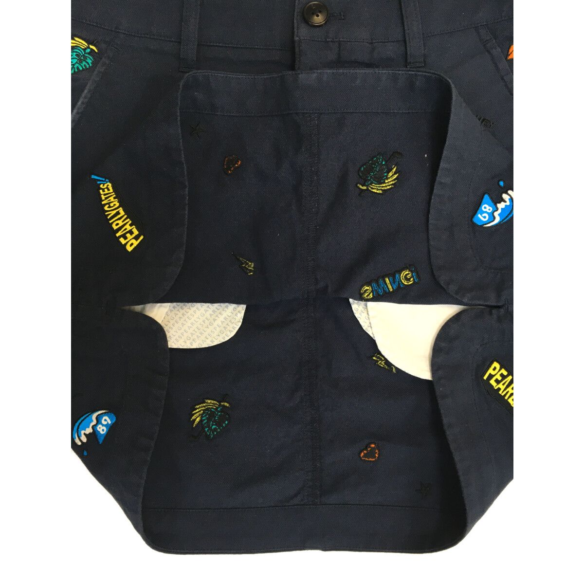 中古 レディース パーリーゲイツ PEARLY GATES スカート 00(XS) 紺