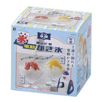 おうち氷屋さん2通り削れる電動かき氷器 4549308880045 - メルカリ