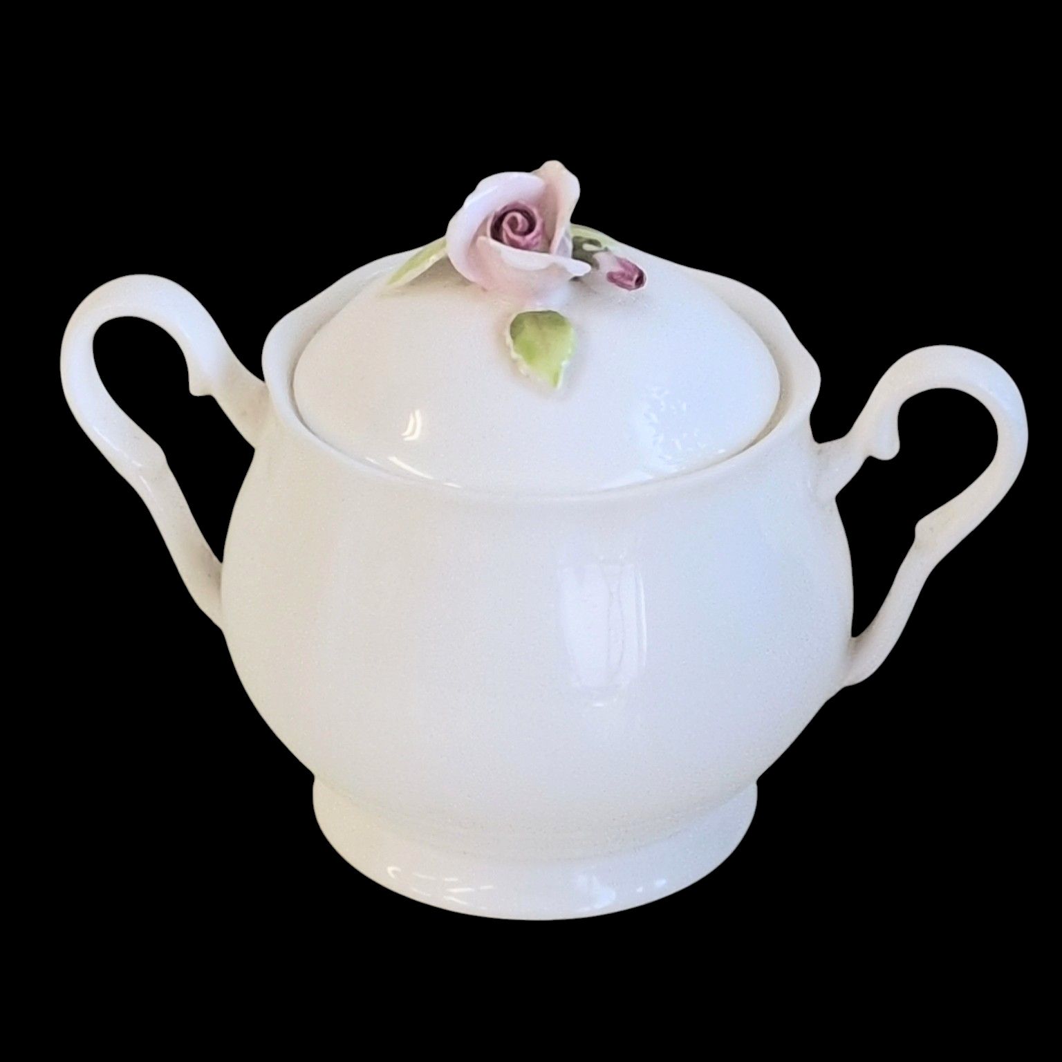 ２点セット MARURI マルリ シュガーポット クリーマー 花柄 BONE CHINA