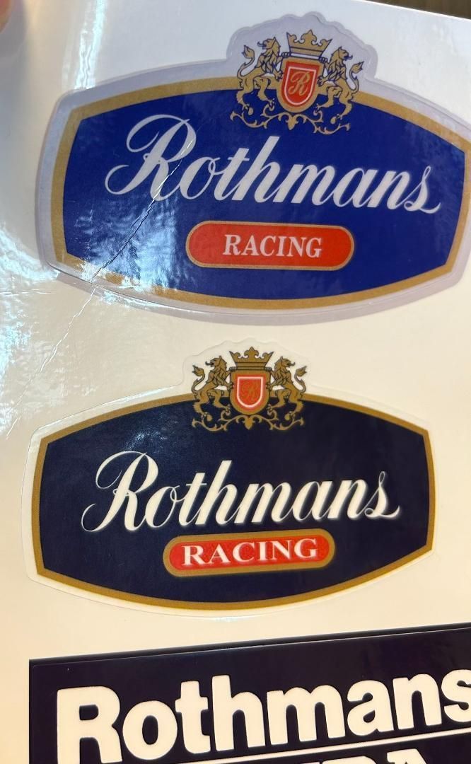 ☆訳あり☆ ロスマンズ MotoGP rothmans レーシング ステッカー - メルカリ