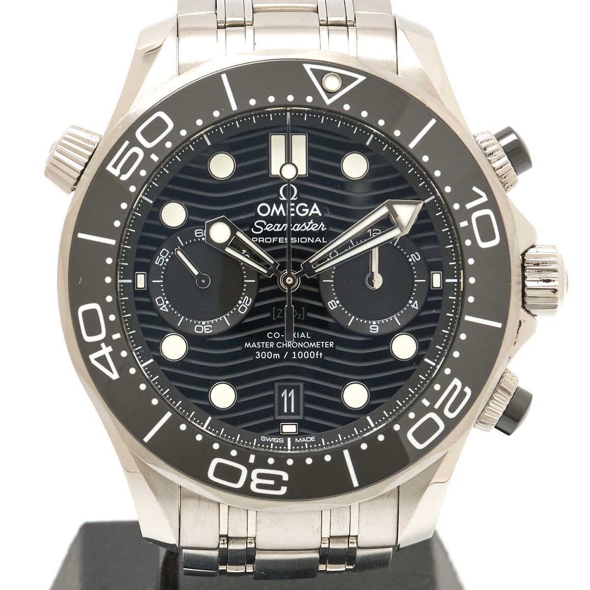 1円～used オメガ シーマスター クォーツ 動作確認済(C-ヨ93) オメガ シーマスター 中古（文字盤形状円（ラウンド