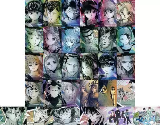 マグネット・磁石 全30種セット 「幽☆遊☆白書 マグネットステッカー
