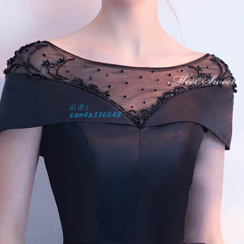 カラードレス 演奏会 発表会 ブラック レッド Aラインドレス 40代 20代 赤 フォマールドレス ロングドレス エレ合唱 編み上げ 30代 黒 パーティードレス am4a336648