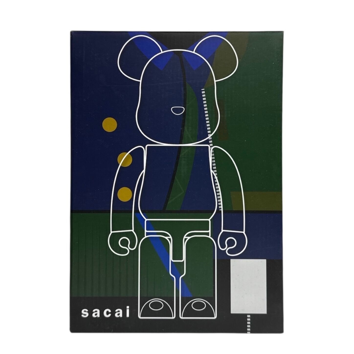 MEDICOM TOY Bearbrick x sacai 400％&100%【開封品】 - メルカリ