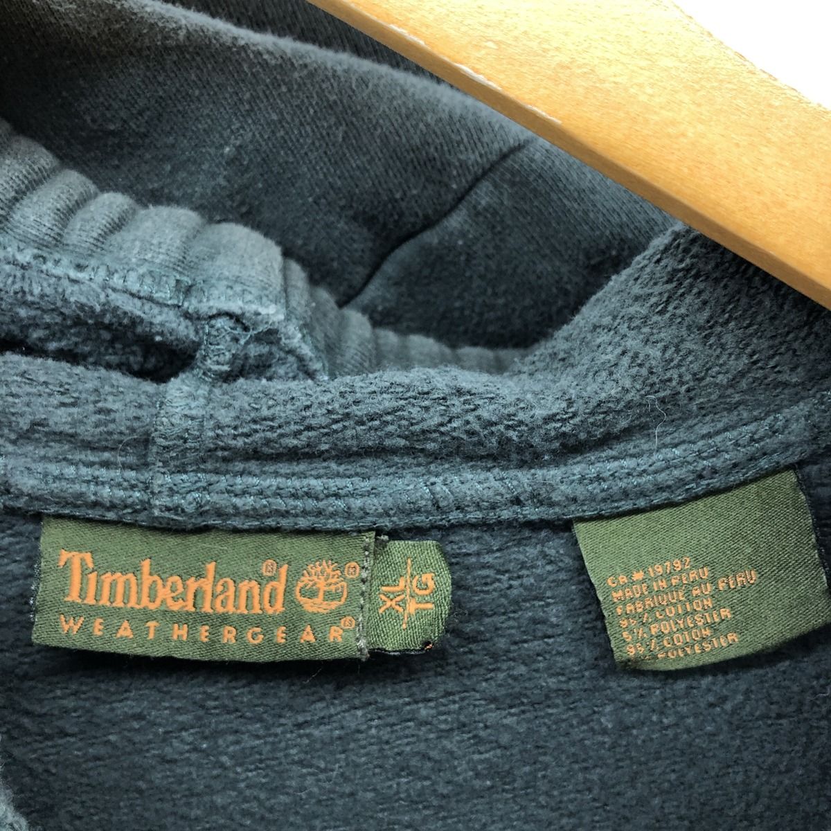Timberland スウェット　古着 古着 90年代 ティンバーランド Timberland WEATHERGEAR ロゴ