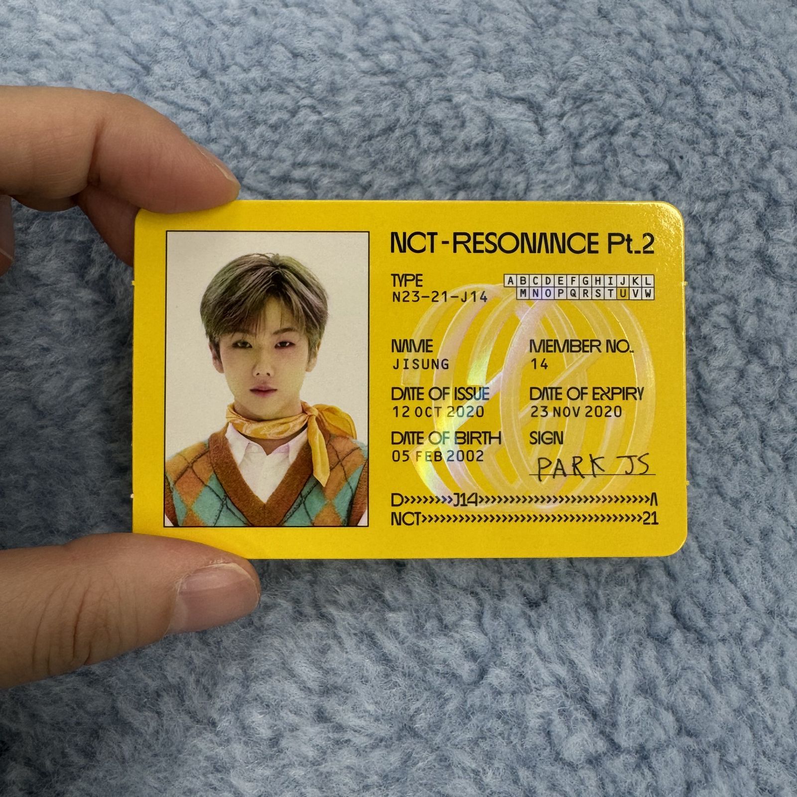 NCT チソン Resonance キノ トレカ NCT チソン トレカ RESONANCE Pt.2 Departure Ver. - メルカリ