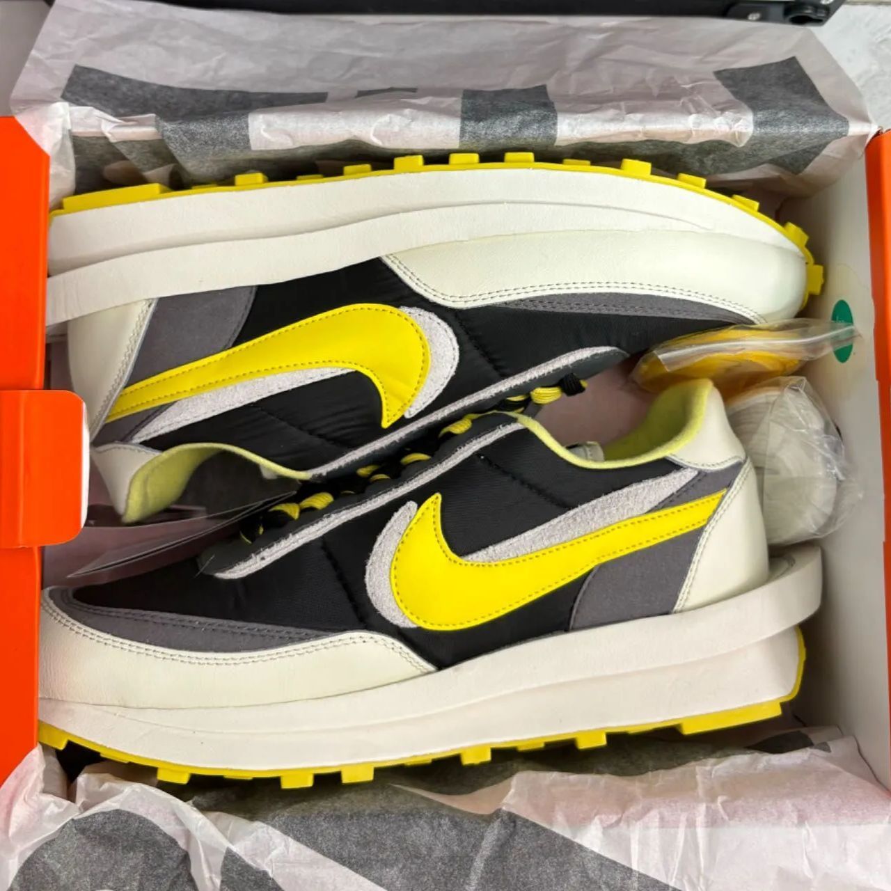 新品未使用 ナイキ スニーカー UNDERCOVER × sacai × Nike LD Waffle 