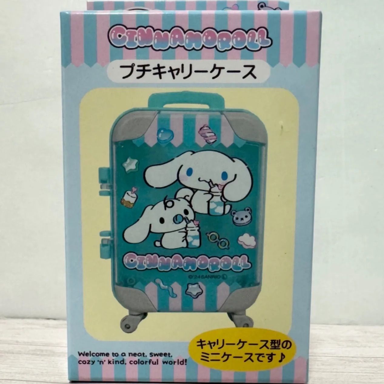 メルカリ便送料込♪タグ付♪限定品♪シナモロール キャリーケース メルカリ便送料込♪タグ付♪限定品♪シナモロール キャリー