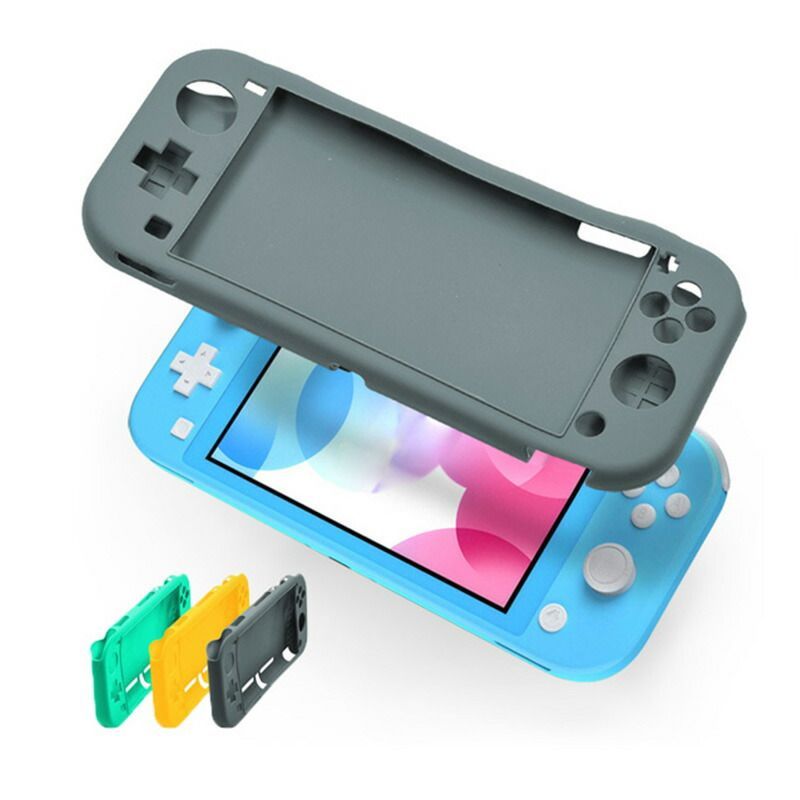 Nintendo Switch Liteグレー 保護フィルム ケース付