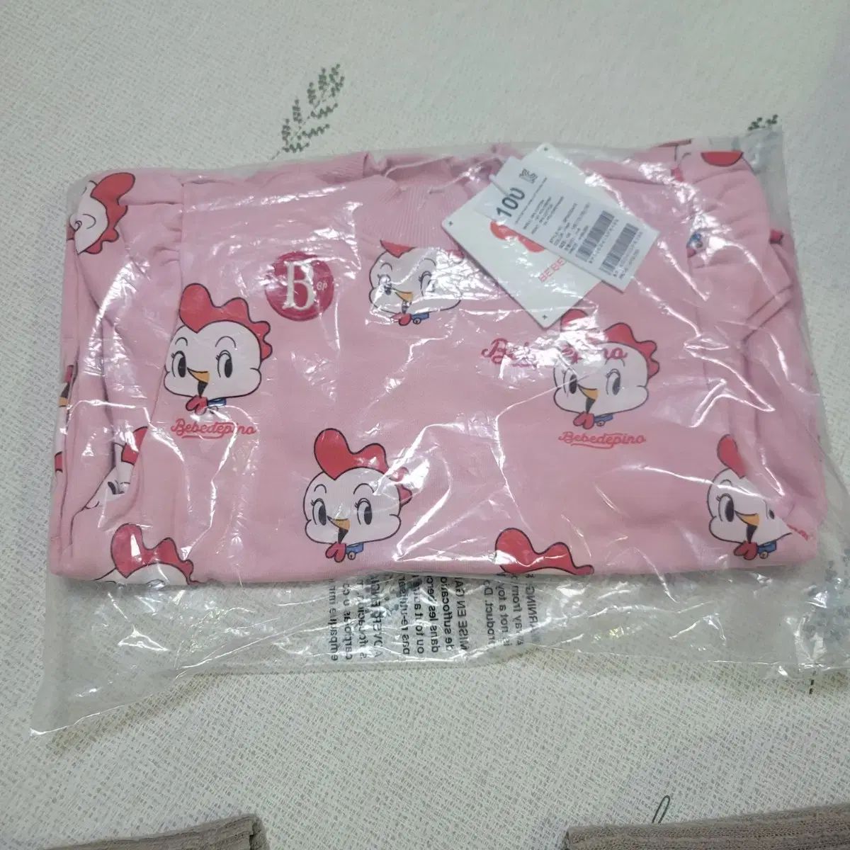【雷市場（ポンジャン）商品韓国直送】 (新品) ベベッドピノ 裏起毛 ワンピース 100 サイズ