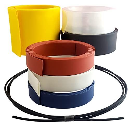 （内径）φ45mm × 2m_青（ブルー） SPEEDMARK 熱収縮チューブ 絶縁チューブ 収縮比率約 2 ： 1（ 45ミリ → 22.5ミリ ） （内径） φ 45mm × 2m 青 ブルー