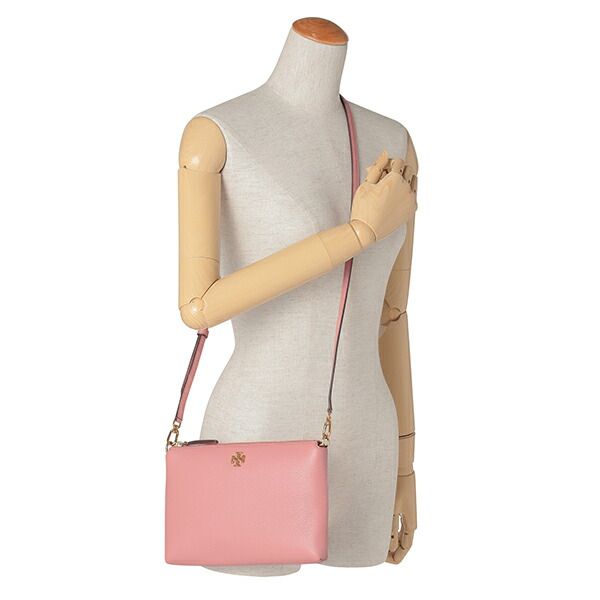 新品 トリーバーチ TORY BURCH ショルダーバッグ キラ ピンクマグノリア 新品 トリーバーチ TORY BURCH ショルダーバッグ キラ ピンク