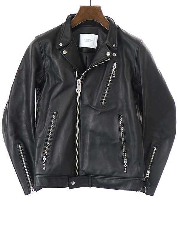 SUNSET BAY サンセットベイ BUZZARDS ホースハイドレザーライダース