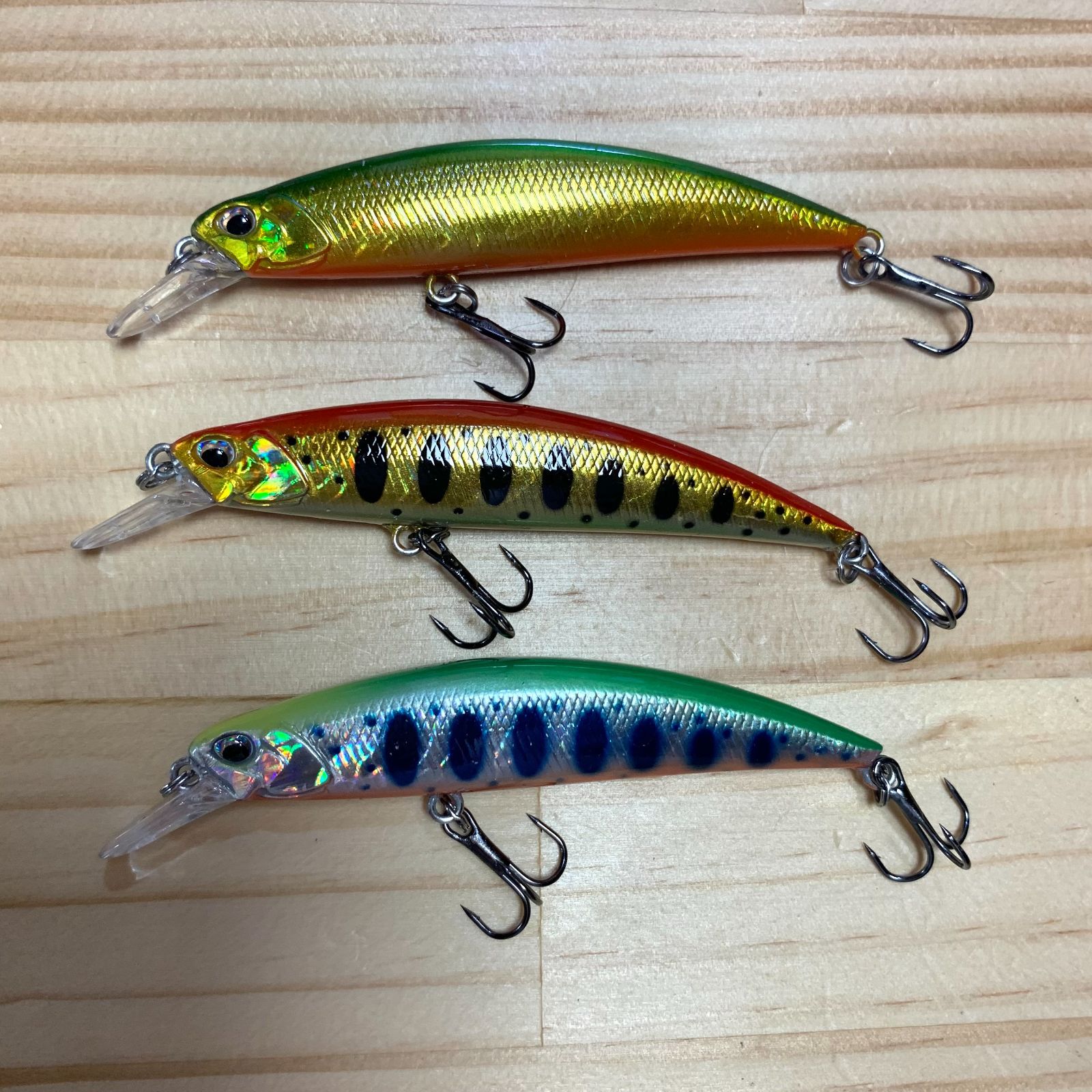 80mm12g ミノー スピアヘッドシンキング 大型トラウト レインボー