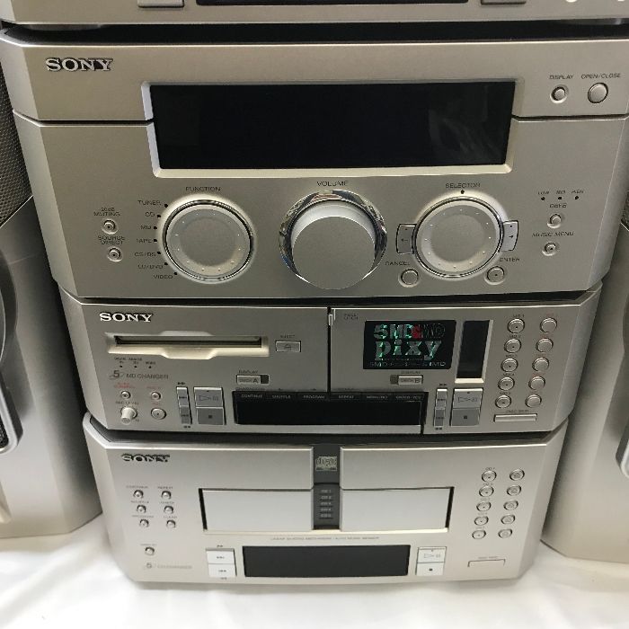 SONY ソニー MD CD システムコンポ TC-TX717 MDS-MS919 ST-MS919 TA 