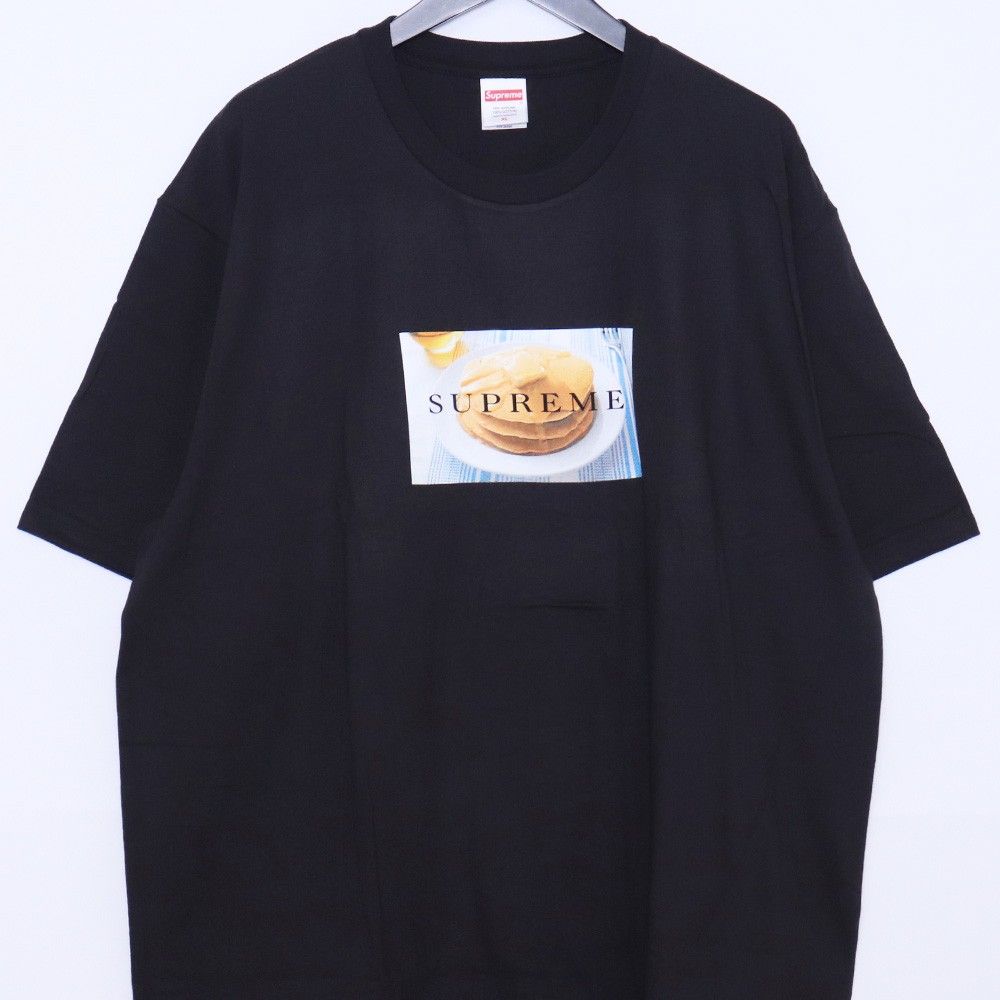 SUPREME Pancakes Tee 未使用 L Supreme Pancakes Tee Black Men's - SS25 - US