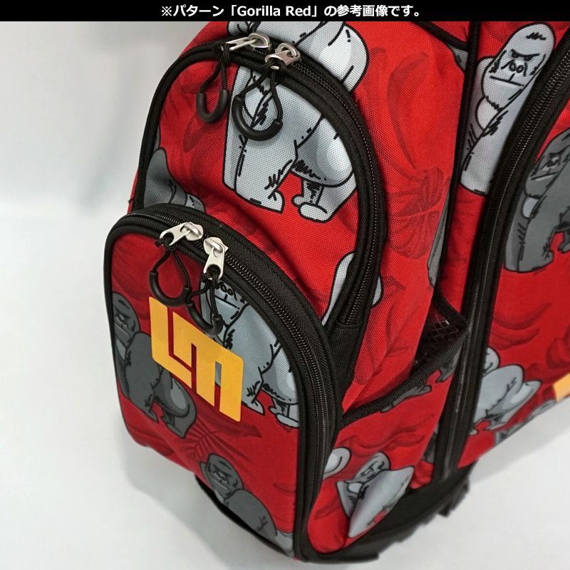 ラウドマウス 8.5型 軽量 スタンドバッグ Scribble Hearts Navy