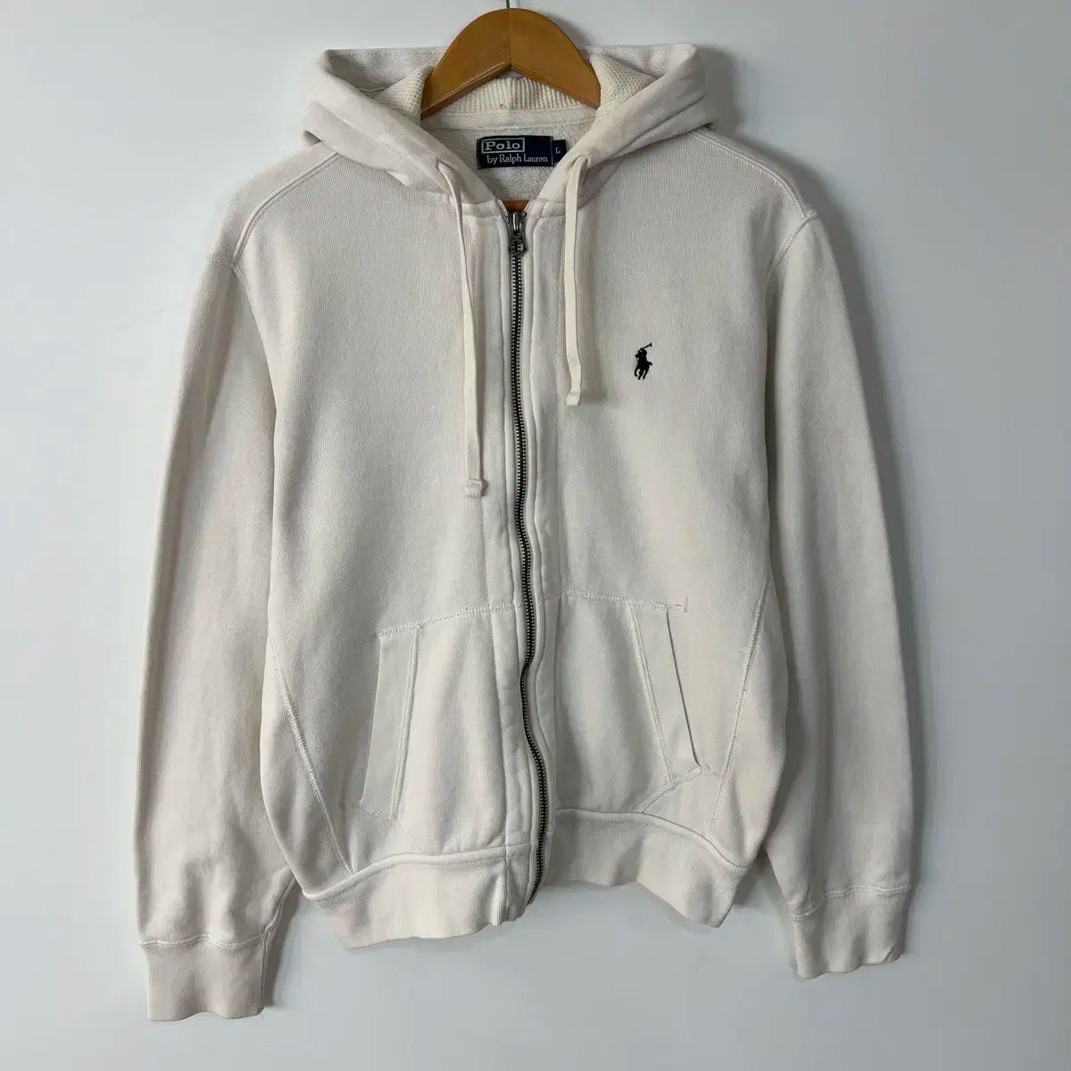【美品】RALPH LAUREN パッカブル ジップアップパーカー L 良カラー ポロ ラルフローレン(POLO RALPH LAUREN) ジップアップ メンズ