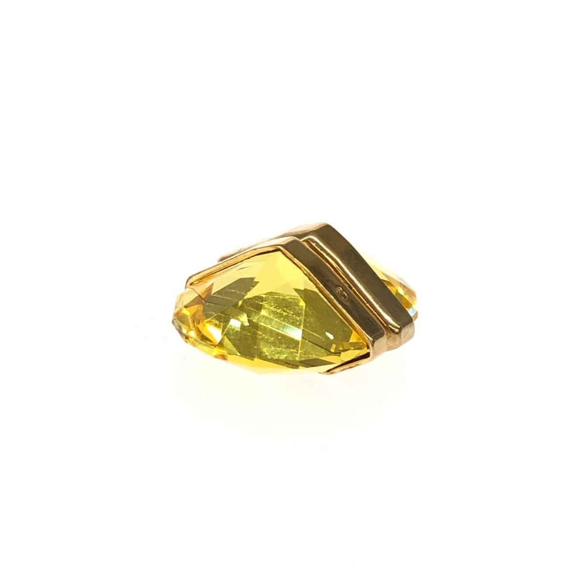 良好 SWAROVSKI スワロフスキー 片耳用 イヤーカフ ゴールドカラー 