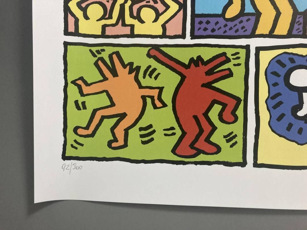 緊急入荷 キース・ヘリング Pop Shop Quad Keith Haring ☆緊急入荷☆キースヘリング Pop Shop Quad Keith Haring