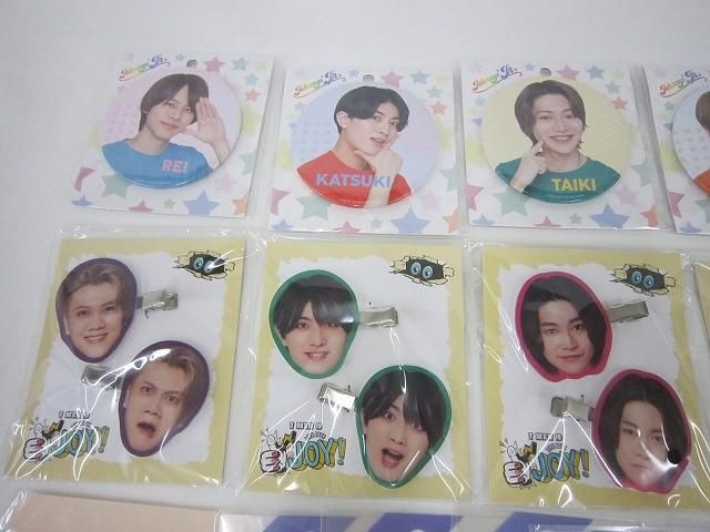 中古品 7 MEN 侍 中村嶺亜 菅田琳寧 本?克樹 他 ヘアクリップ 缶