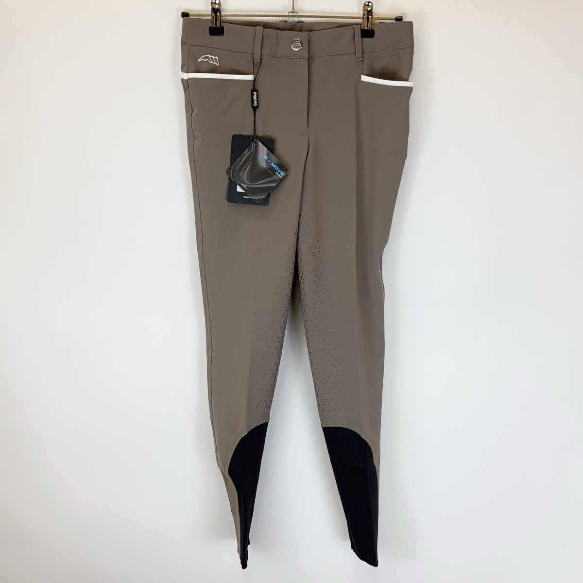 【未使用】EQUILINE エクイライン キュロット EIDACEF フルグリップ パンツ FULL GRIP 44 DEEP SAND N08963 レディース 乗馬 未使用】EQUILINE エクイライン キュロット EIDACEF フルグリップ
