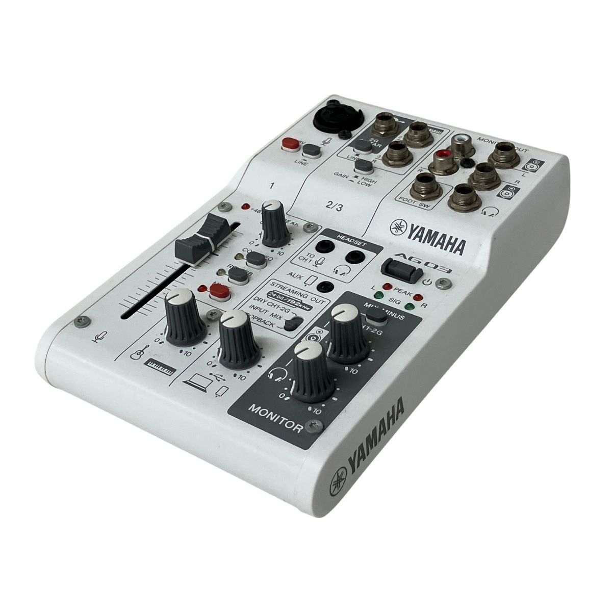 YAMAHA ヤマハ AG03 mkII ミキシングコンソール ミキサー オーディオインターフェース 音響 S9880700