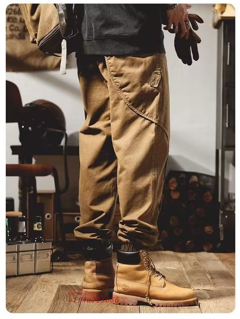ワークパンツ メンズカーゴパンツ 美脚 ジョガーパンツ ファション ストレッチ耐磨耗 スウェットパンツ 通勤 カジュアル登山アウトドア 通学  vii4u215686