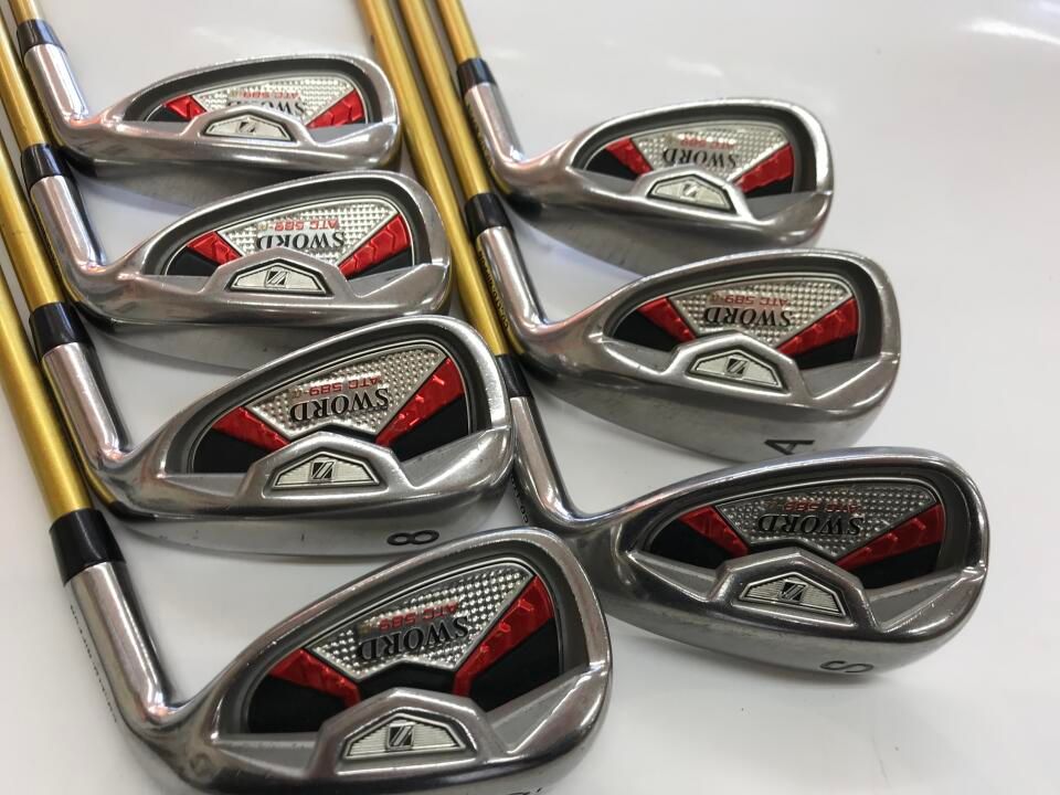 SWORD ATC589 α メンズゴルフ アイアン7本セット ゴルフクラブ katana
