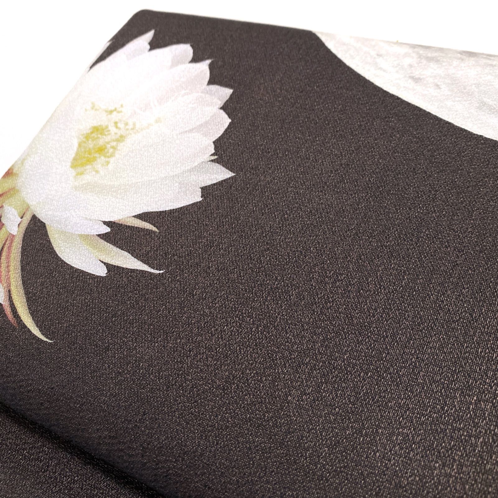 お仕立て上がり 月と月下美人 名古屋帯 obx 14