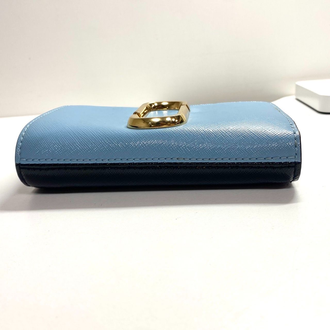 中古品】MARC JACOBS マークジェイコブス スナップショット 二つ折り