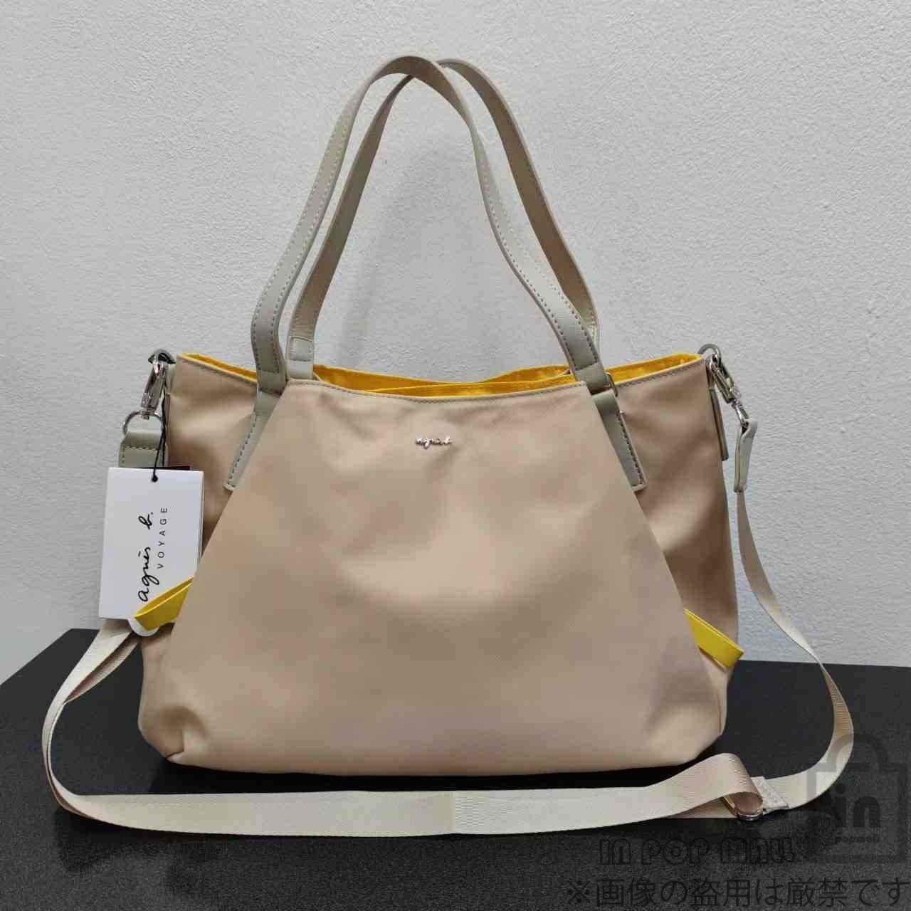 新品未使用 agnes b. アニエスベー ロゴ トートバッグ