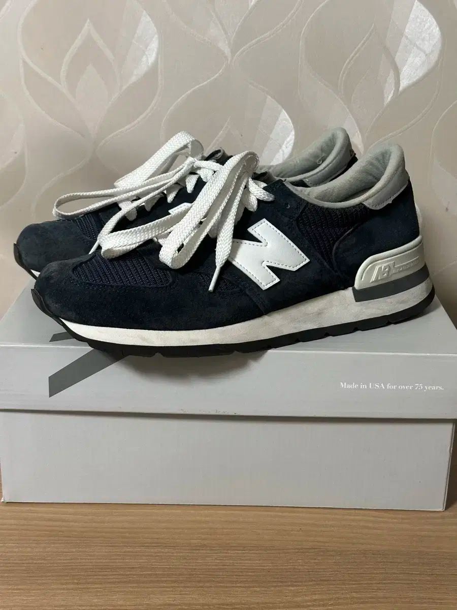 New Balance ニューバランス 990 v1 メイドイン USA ネイビー 290