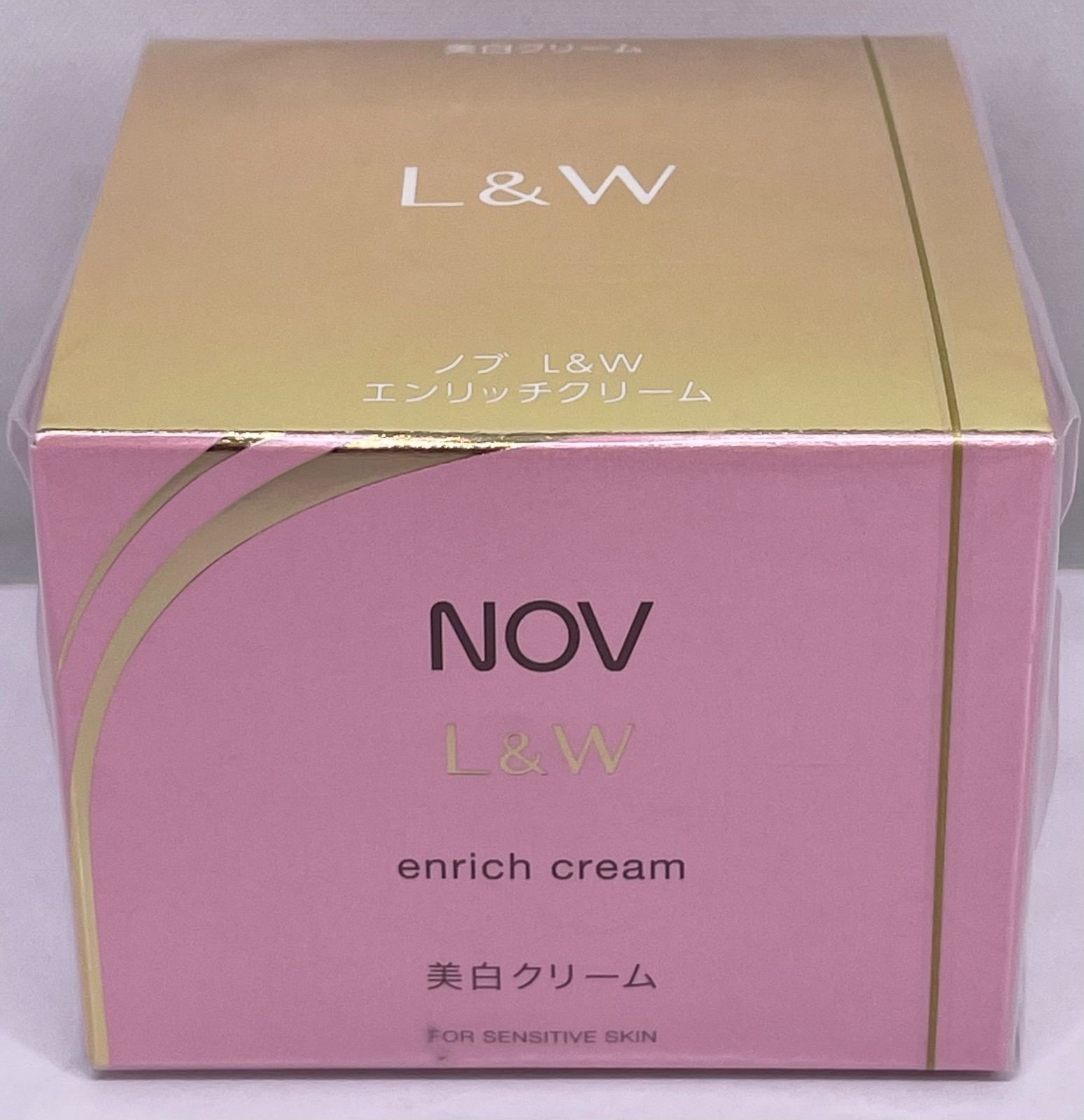 NOV ノブ L&W エンリッチクリーム 美白クリーム 48g