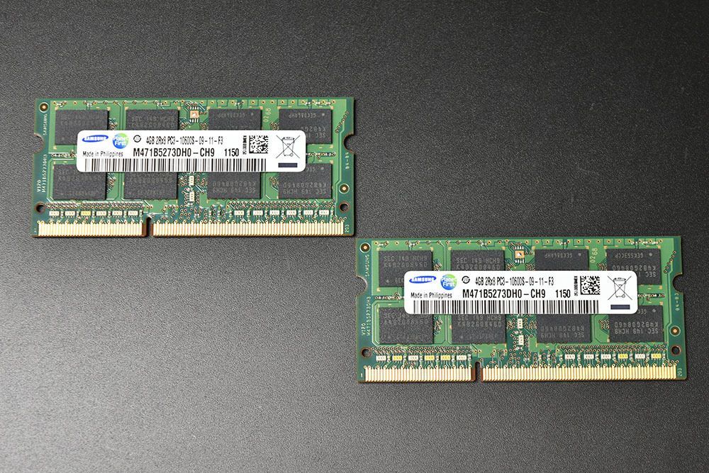 Mac対応メモリ SAMSUNG DDR3 PC3-10600S 4GB × 2 - メルカリ