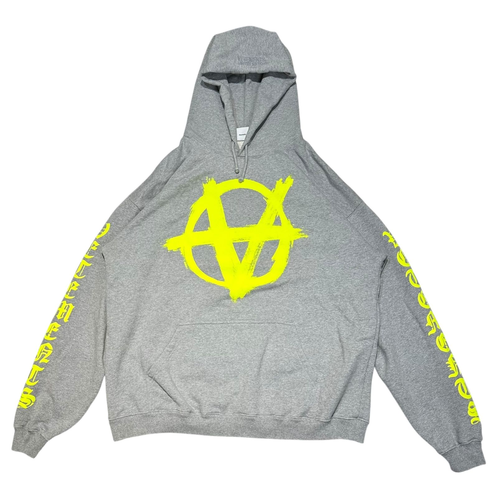 ☆VETEMENTS☆ヴェトモン☆Reverse Anarchy パーカー 楽天市場】ヴェトモン アナーキー パーカー（メンズファッション