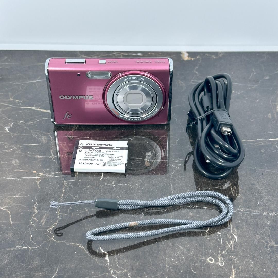 OLYMPUS FE-4020 コンデジ ピンク OLYMPUS FE-4020 コンデジ ピンク