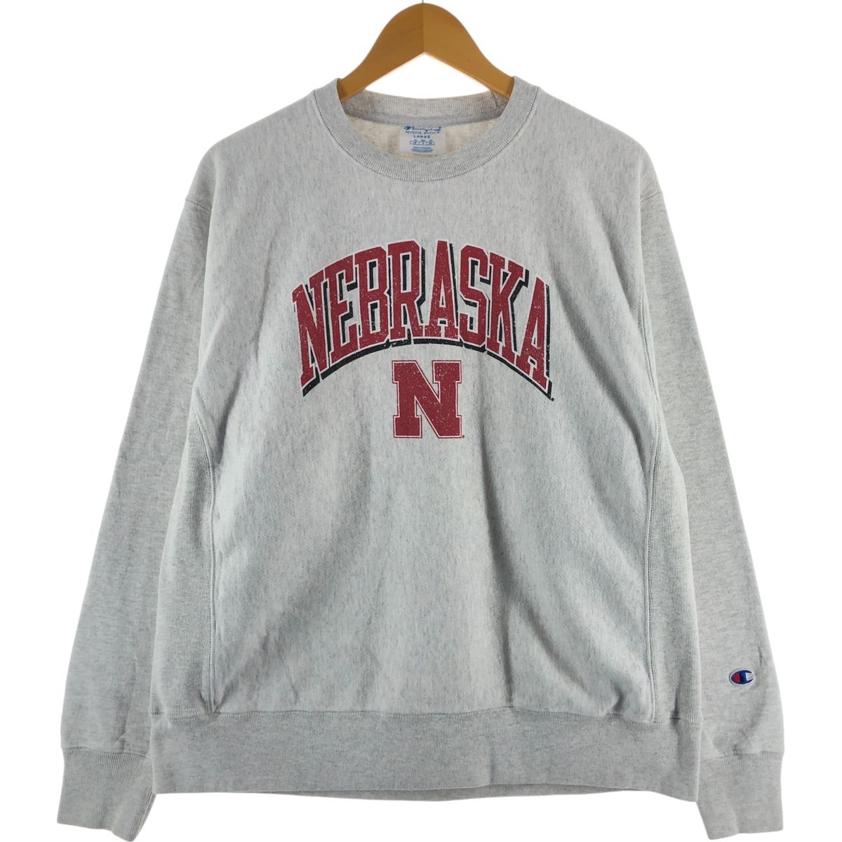 古着 チャンピオン Champion REVERSE WEAVE リバースウィーブ カレッジスウェットシャツ トレーナー メンズL相当/eaa523170