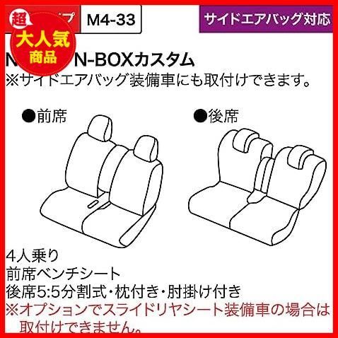 シートカバー ボンフォーム ソフトレザーR M4-33 N-BOX 専用2列車 M4