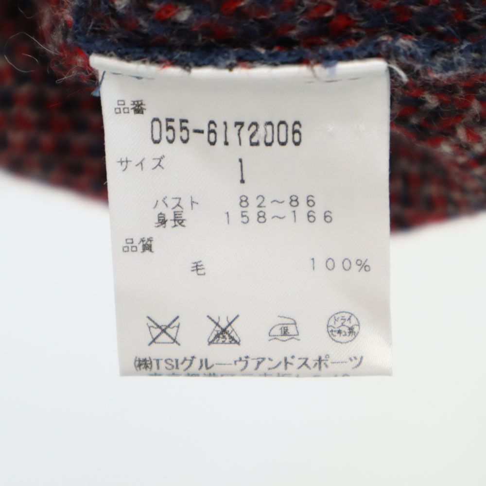 パーリーゲイツ 日本製 ゴルフ ショールカラー ニットジャケット