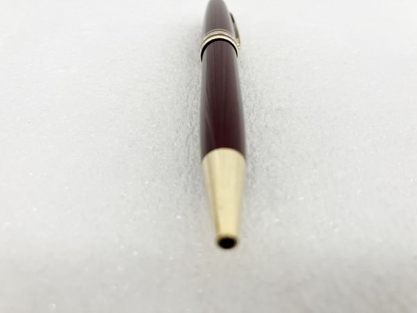 MONTBLANC MEISTERSTUCK ボールペン 赤 芯なし ネーム入り 中古