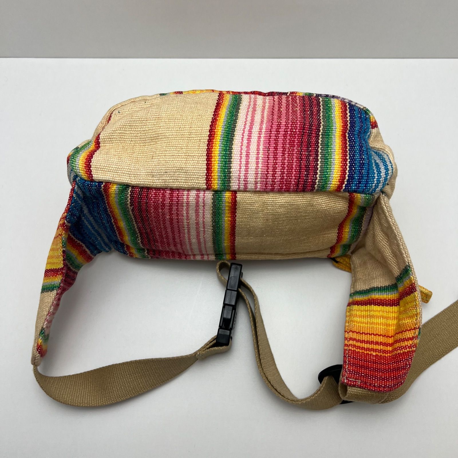 PORTER BEAMS artesania Guatemala fabric waist bag RARE ポーター