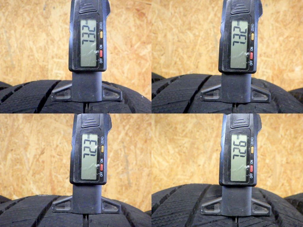 SP516 送料無料●2025年製造 約7.5部山●BS BLIZZAK VRX3●225|60R17●4本