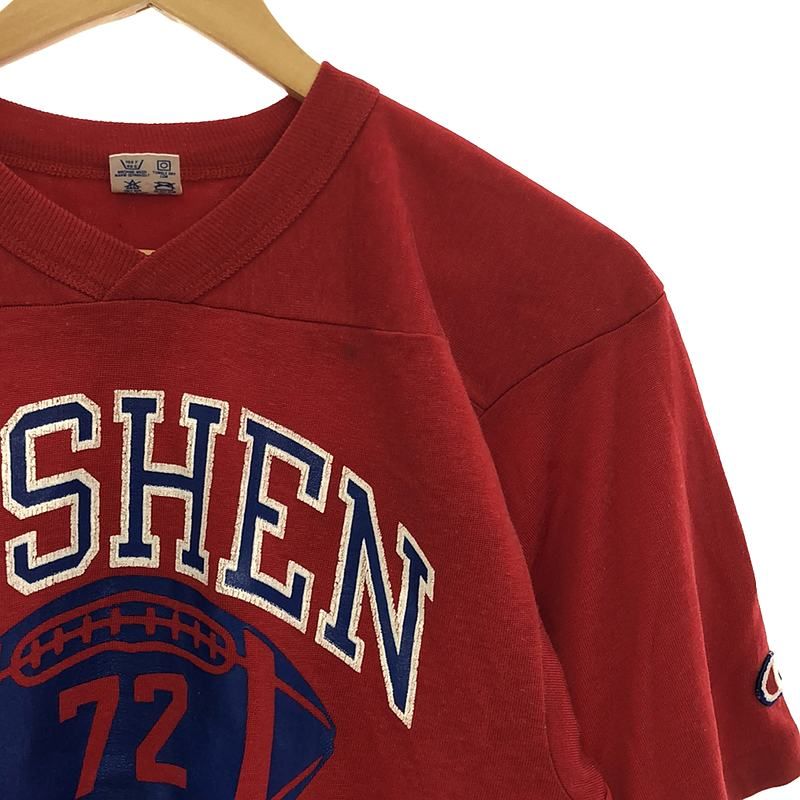 80s Champion チャンピオン ヴィンテージ フットボールTシャツ 80s CHAMPION チャンピオン フットボールTシャツ | ラバー