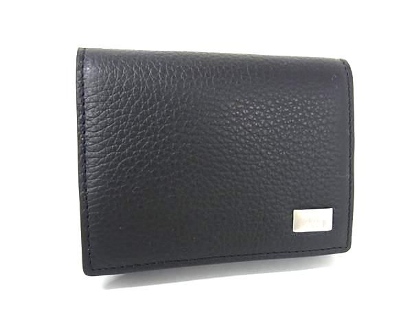 dunhill ダンヒル レザー コインケース コインパース 小銭入れ 紳士 ビジネス メンズ ブラック系 FK8456