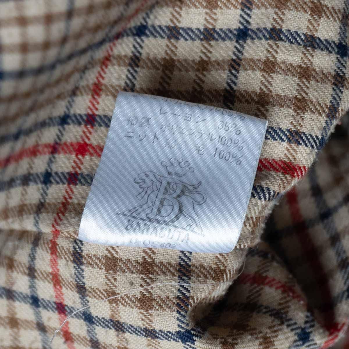 美品/カシミヤ混】BARACUTA 【G9 スウィングトップ ハリントン 