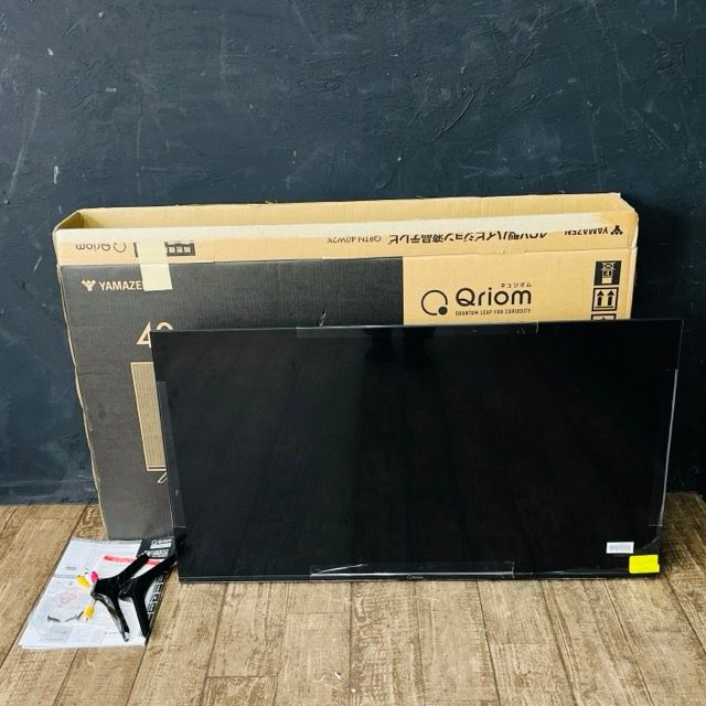 山善 キュリオム 40インチ 液晶テレビ YAMAZEN Qriom QRTN-40W2K 製 043132 | 22387