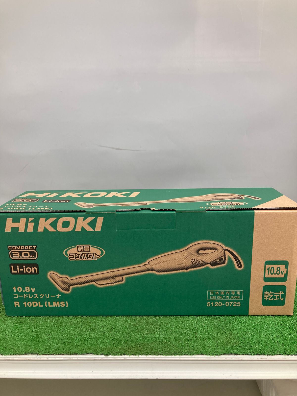 【未使用品】【0921】★HiKOKI 10.8Vコードレスクリーナ R10DL(LMS) フルセット(3.0Ahバッテリー、充電器付)　 IT0HB84KTKUC