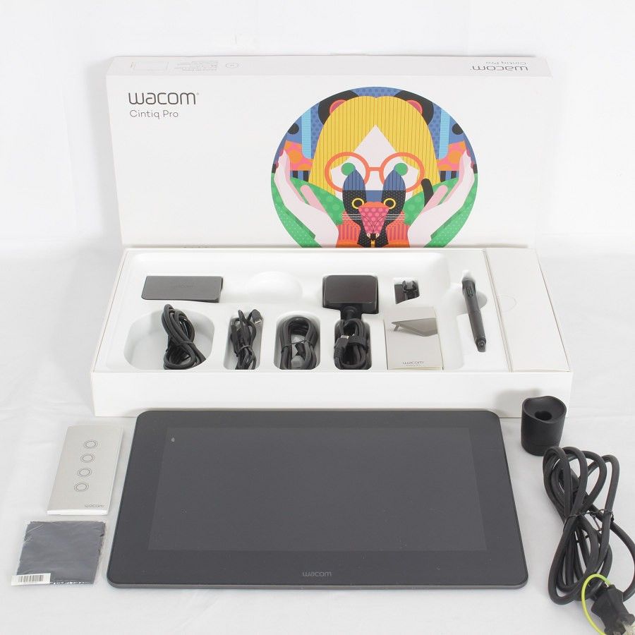 美品】WACOM Cintiq Pro 13 DTH-1320/AK0-DX 液晶ペンタブレット 13.3型 フルHD 液晶タブレット ワコム 本体  - メルカリ